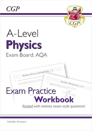 A-Level Physics AQA Year 1 & 2 Exam Practice Workbook New