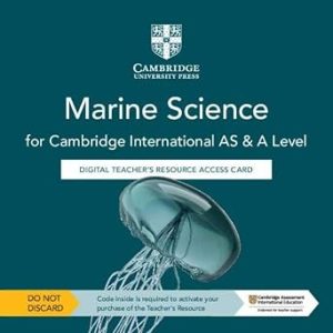 Cambridge International As & a Level Marine Science Digital Resource Access Card