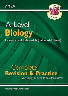 A Level Biology Edexcel A Year 1 & 2 Complete Revision & Practice