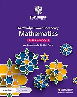 Cambridge Lower Secondary Mathematics Learners Book 8 2nd Edition