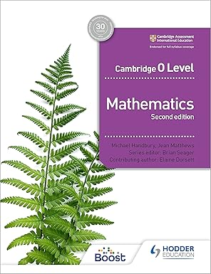 Cambridge O Level Mathematics 2nd Edition