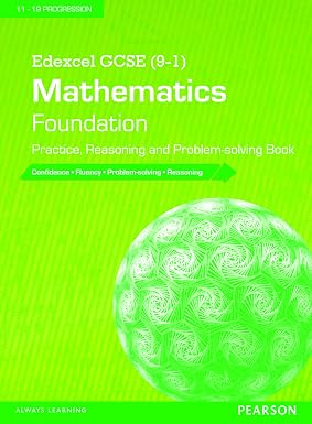 Edexcel Gcse 9 1 Mathematics Foundation Practice Reasoning And Problem Solving Book