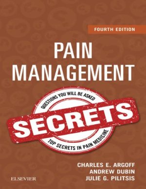 Pain Management Secrets 4th Edition