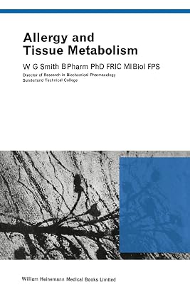 Allergy and Tissue Metabolism