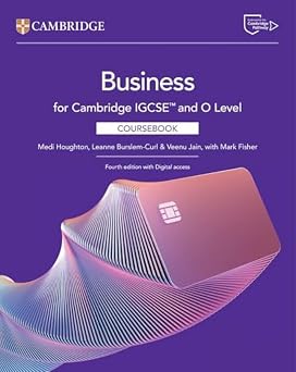 Cambridge IGCSE™ and O Level Business Coursebook 4th Edition