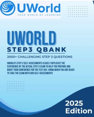 UWorld USMLE Step 3 QBank 2026 Edition 7 Volume Set