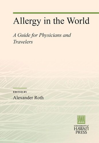 Allergy in the World A Guide for Physicians and Travelers